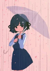 春雨の日