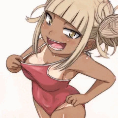 ほらほら見てください、日焼け跡くっきりですよぅ