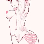 八橋っさん二色刷り風