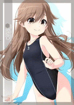 競泳水着「荒潮(艦これ)」230820