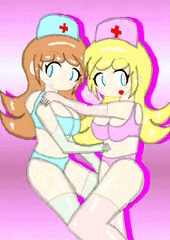 ナース姉妹の下着姿8