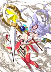 調子に乗り強武器を2つ装備したら制御が効かなくなり涙目な魔法少女