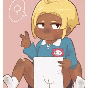 棒人間を描いた女児ちゃん