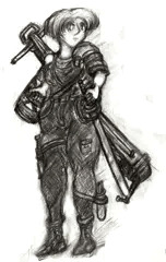 オリジナル少女戦士