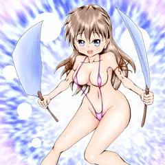 ハイレグ水着うちわ部