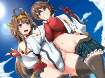 対魔艦コンゴウとヒエイ