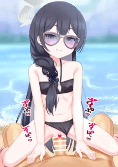 水着キサキ騎乗位えっち💕