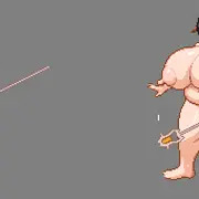 ドット絵描いてました
