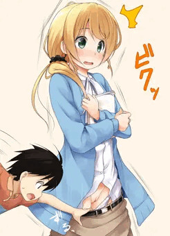 １日１枚微エロ　８日目　エレン先生とハプニング　（４月８日）