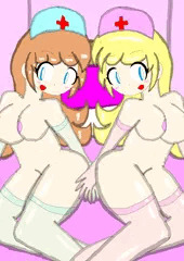 ぶっかけナース姉妹❤️