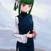 チャイナ服緑子とおまけ表情差分