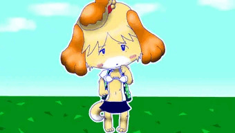 しずえさんと誰もいない原っぱで
