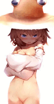 胸を見られるのは恥ずかしい諏訪子さま