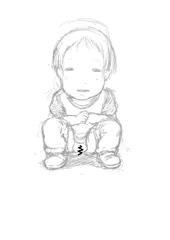 ペドい落書き