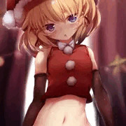クリスマス会に現れる諏訪子さま