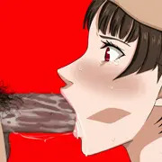 P5　新島真イラマチオGIF