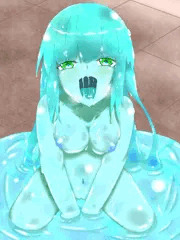 スライム娘捕まえた