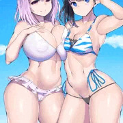 六花とアカネ