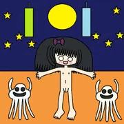 宇宙と短冊
