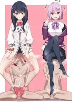 六花ちゃんとアカネちゃんの脚に溺れる響くんと内海くん