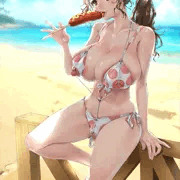 水玉ビキニ女子💗