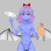 乳狂いの変態と契約してしまった悪魔娘の乳変化