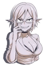 三白眼巨乳眼鏡&三白眼サンタ