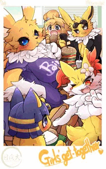 黄色い女子会💛