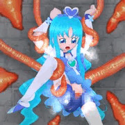 キュアマリン×触手