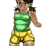 砲丸女子