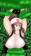 ポケモン トウコ 首折り触手ニプルファック