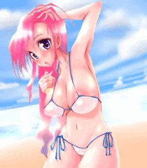 水着さん。