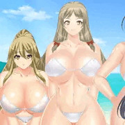 ビーチでのくんれん調教♥