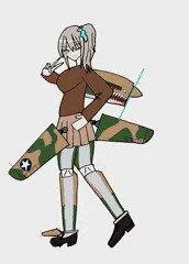 銀翼娘 P-40 ウォーホーク