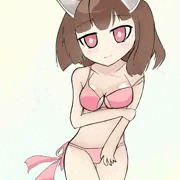 少し刺激の強い水着を着るきりたん
