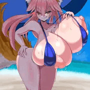 デカ乳玉藻の前