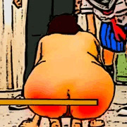 女教師への尻躾