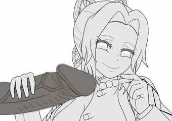 胡蝶しのぶ　尿道責め２