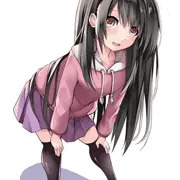 上目遣いで見つめる幼女ちゃん