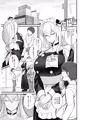 【エロマンガ】デカすぎメイドロボが逆身長差でくっついて離れない