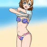 水着姿の穂乃果ちゃん