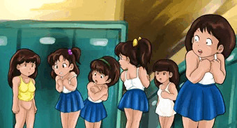 沙麻代と同級生⓪