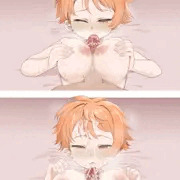 ツリ目ちゃんパイズリ