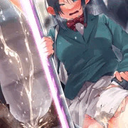 【Skeb】おしがま痴漢2