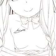タマモアリアちゃんと延長戦！　線画