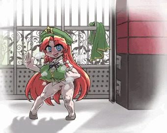 門番のおねえさんが欲求不満のようです【紅美鈴】