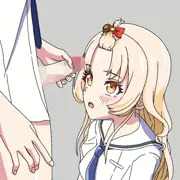 ふたなりゆかりちゃんがここちゃんにデコ射