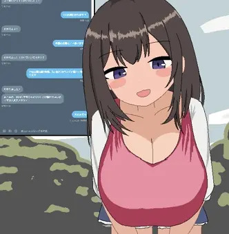 SNSで出会った子が爆乳だった