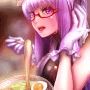 セクシーなうさ耳お姉さんとラーメン屋デート。