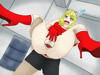 辱めを受ける女サンタ